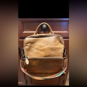 STS backpack wallet with concealed handgun pocket.          12”W X 14”H X 4”D